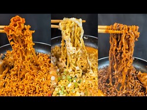 Best of Radz Kitchen ASMR | Buldak Ramen Cooking Compilation