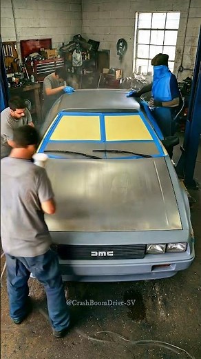 Restoring a Completely DESTROYED: 1982 DeLorean DMC-12 Restoration | ASMR Restoration.