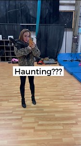 What do you think, is my training studio haunted?? 👀 grateful I have my Ek Archery Adder crossbow to protect me 🥺 #haunting #ghost #ekarchery #adder #crossbow #scary | Orissa Kelly