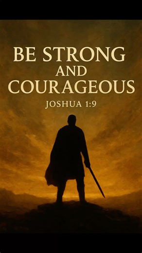 Be Strong and Courageous — Joshua 1:9