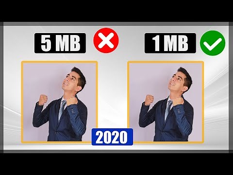 HOW TO REDUCE THE WEIGHT OF AN IMAGE WITHOUT PROGRAMS 2020