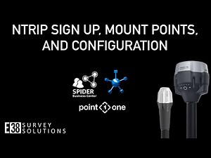 NTRIP Sign Up, Mount Points, and Configuration