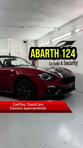 🚗ABARTH 124 spider 👨‍🔧David CBK 📍Galapagar/Madrid ✅CarPlay & AndroidAuto ✅Dashcam ✅Cámara marcha atrás ✅Luz cortesía Hoy actualizamos un precioso ABARTH 124 spider. #abarth124 #mazdamx5 #124spider #abarth #fiat