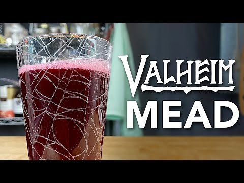 How to make Valheim's Tasty Mead - easy at home recipe
