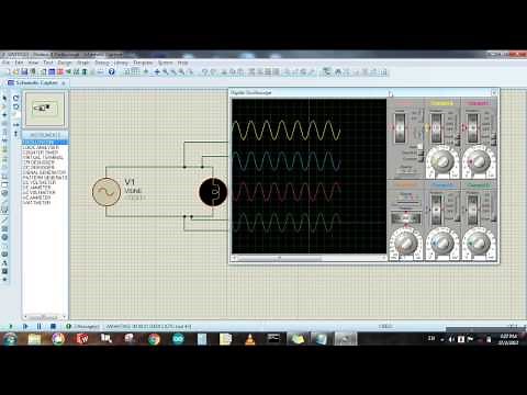 Proteus for beginners tutorial # 7 - Interpreting Signwave using Oscilloscope