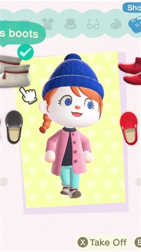 Animal Crossing Winter Outfit of the Day 🌿