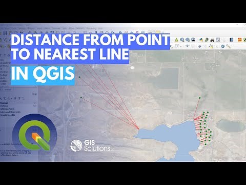 Distance from Point to Nearest Line - in QGIS