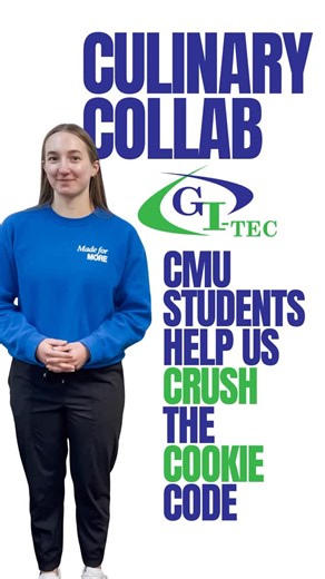 GI-TEC on Instagram: "Collaboration never tasted so good! 🍪🤝 GI-TEC and @CMUniversity students are teaming up to create a healthier—but still delicious—cookie! Our Culinary Arts students bake fresh cookies every day for the School Store, and they’re always working to bring the best products to our students. Research, testing, and tasting turn our kitchen into a truly delicious laboratory. #GITEC #CMUniversity #CulinaryArts #StudentCollaboration @cmusand"