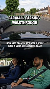 80 reactions | Parallel parking walkthrough #driving #parking #manual #drivingtest #automatic #drivinglesson #parallelparking #newdriver #drivinginstructor #passman #airbagadem | Passman Driving School | Facebook