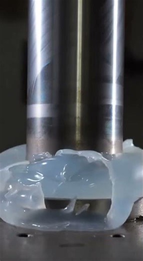 Hydraulic Press vs Silicone Implant 🫧 Satisfying Gel Burst ASMR | Press & Flat