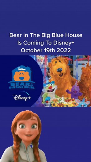 Bear in The Big Blue House Is Coming To @Disney