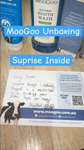 Honest MooGoo Unboxing | Toothpaste, Sunscreen & FREE Moisturiser #australianbrad #haul #kidsstuff