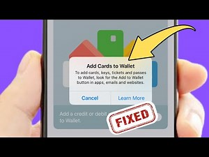 To add cards keys tickets and passes to wallet look for the add to wallet button in Apps |