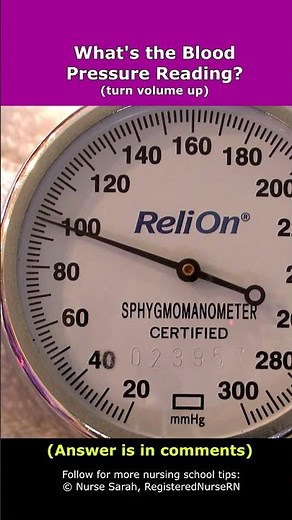 Sphygmomanometer Practice Reading for Blood Pressure Korotkoff Systolic and Diastolic Sounds