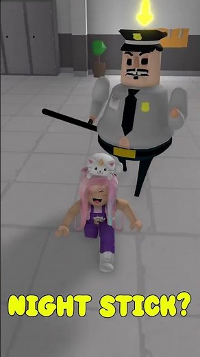Running From The Silliest School Guard In Roblox!