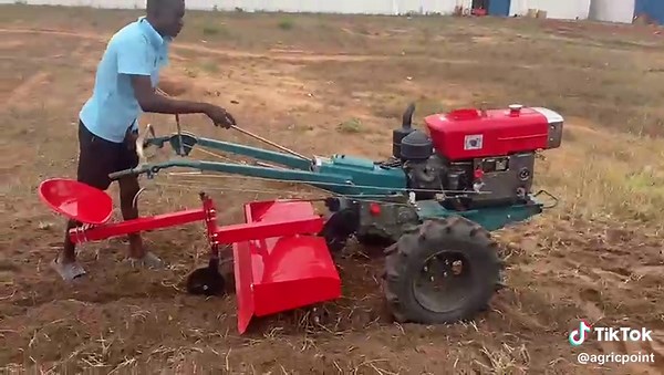 🔥 Power Meets Precision! 🔥 Watch the 18HP Red Hand Tractor in action with its rotary cultivator, tearing through the soil like a beast! 💪🚜 Built for performance. Engineered for results. Perfect for farmers who don’t settle for less. 📍Available now — DM to order or visit Agricpoint today! #18HPHandTractor #RotaryCultivator #FarmSmart #Agricpoint #MechanizedFarming #RedPower #SoilPreparation #AgricInnovation