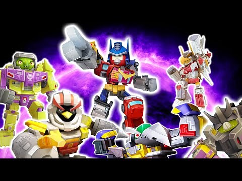Angry Birds Transformers - TOP 6 COMBINERS COMBO - League of Titans