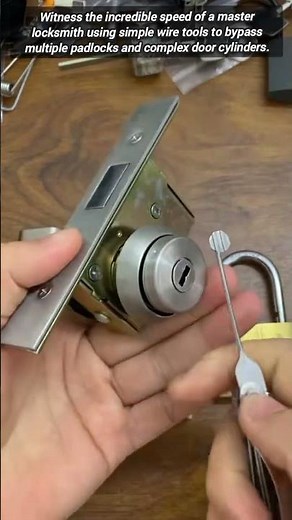 Opening Multiple High Security Locks With Basic Picking Wires