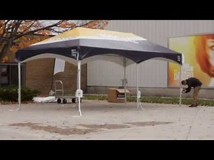 10X20 Frame Tent Setup Video - X-Series Model