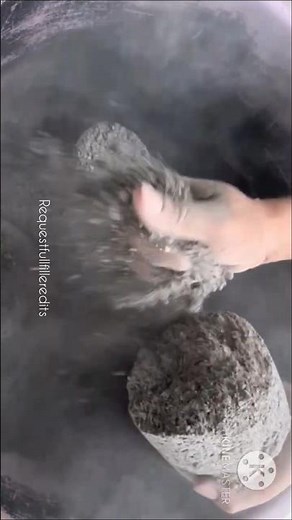 Creater:AsAsmr #satisfying #sandmentcrushing #asmrtriggers #cementart #asmrvideos #satisfyingasmr