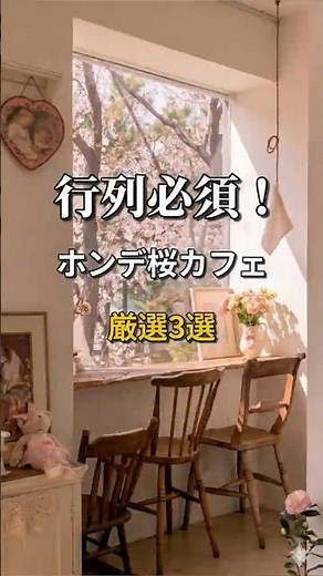 保存必須🔖並んででも入るべきホンデの桜カフェ厳選3選 #ソウルカフェ#ホンデカフェ#韓国旅行