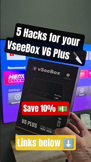 Your Remote Can Do THIS? Vseebox V6 Plus Hacks #vseebox #techtips #shorts