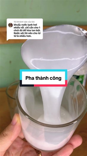 Cách pha bột sắn dây thành công tại nhà