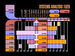 Star Trek LCARS - System Analysis 1028