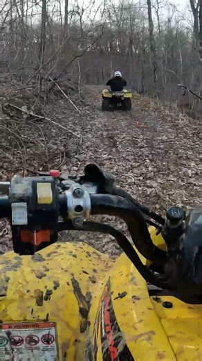 Climbing the Mountain with our ATVs!
