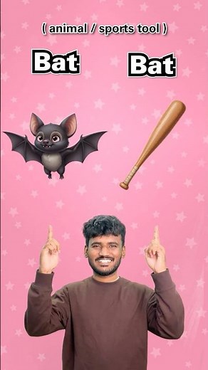 Learn 13 Homonyms for Kids 🎈💅🏻 | English Learning with Cartoon Animation