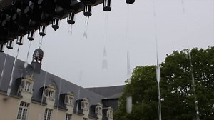 Digital water wall, Water Fall #piday #raspberrypi @Raspberry_Pi