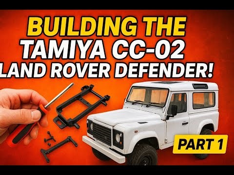 🎬 Tamiya CC-02 Land Rover Build – Watch the Chassis Come to Life!