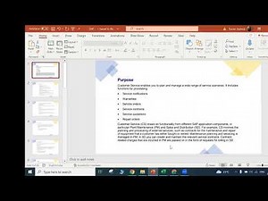 SAP Customer Service / Service Management - Overview & Course Content