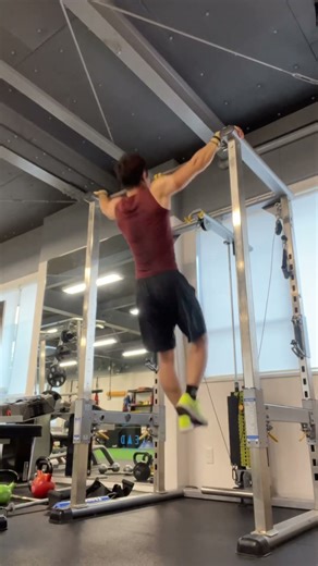 Angel muscle up practice