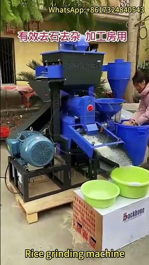 Commercial Rice Milling Machine in Action | Efficient and High-Quality Rice Processing