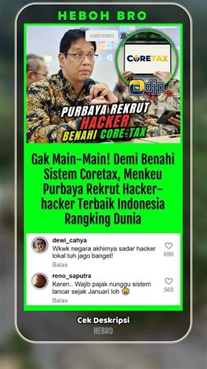 Sistem Pajak Error? Purbaya Panggil Hacker Elite Indonesia!