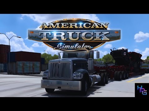American Truck Simulator | Heavy Freight Haul from Roswell, NM to Odessa, TX