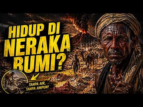 Danakil: A Hell on Earth Inhabited by Humans - The Story of the Afar Tribe