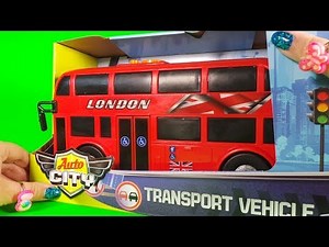 Latest AUTO CITY London Double Decker Motorized Toy Bus #UNBOXING this Sainsburys toy.