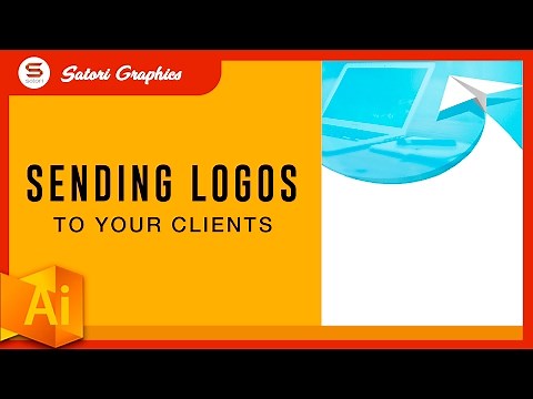 BEST WAY TO SAVE A LOGO FOR A CLIENT - Sending Your Finished Logo Designs