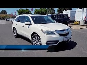 2015 Acura MDX Tech Pkg San Jose Santa Clara Fremont San Francisco Oakland