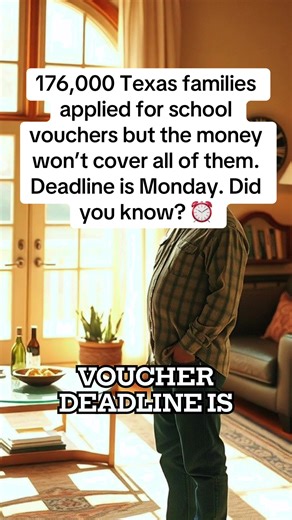Did you apply for the Texas school voucher program? Yes or no 👇​​​​​​​​​​​​​​​​ Texas This is Texas Texas TikTok Texas Tok Texas truth Texas politics Texas Today #Texas #ThisIsTexas #TexasTok #TexasTruth #TexasNews