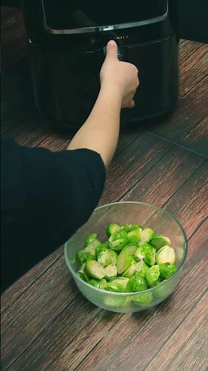 👨‍🍳 Weekly Quick Air-Fryer Recipe --- Roasted Brussels Sprouts👨‍🍳