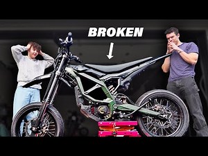 He Bought a Cheap Surron... We Fixed It for FREE