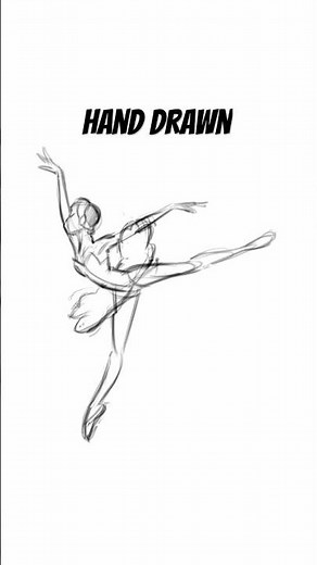 Beautiful Ballerina: Pencil Animation Bringing Gestures To Life