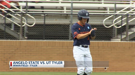 UT Tyler rallies down 7 runs to beat Angelo State 11-8 and advance to LSC Championship