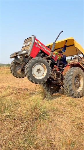 4x4 Massey Ferguson Tractor #stunt #shortvideo #automobile #loading #stuntvideo #shorts #shortvideo