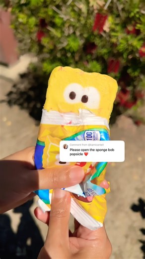 Trying To Find A Perfect SpongeBob Popsicle #SpongeBobPopsicle #SpongeBob #Shorts