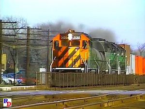 17K views · 2.6K reactions | 1986 was certainly the year for the "tiger stripes" on BN power running on the famous triple track line west of Chicago. From the Pentrex show "Best of 1986 Railroading" https://rfd.video/Best1986 | Railfan Depot | Facebook