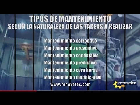TIPOS DE MANTENIMIENTO